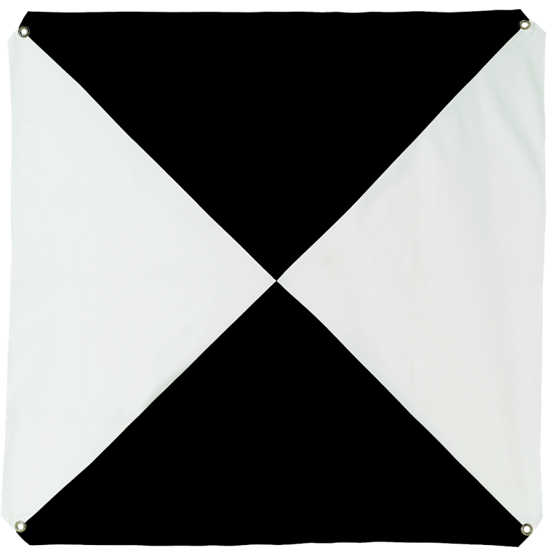 Aerial Target 48x48" Iron Cross with Grommets